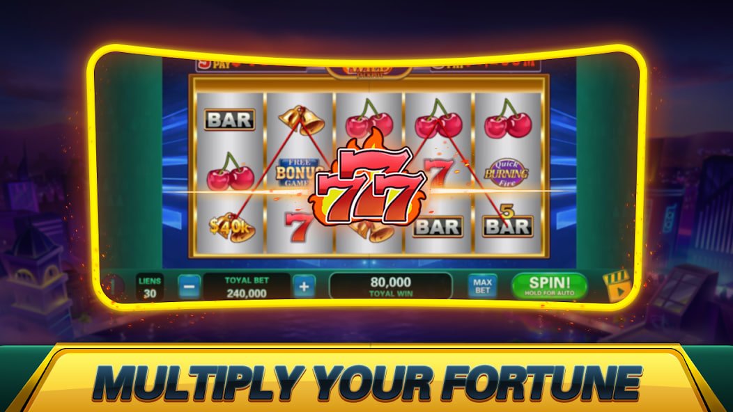 Antarmuka permainan slot online yang menarik dari miliarslot77 dengan tema neon keren